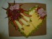 slaný dort na Valentýna